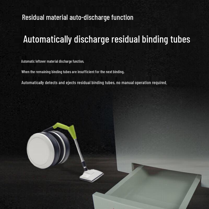 Huijin ZD-70A Automatic Financial Document Binding Machine CN plug (adapter included)