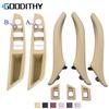 Left Hand Driver Car Interior Door Armrest Panel Cover Pull Handle Leather Set For BMW 5 Series F10 F11 F18 520 523 525 528