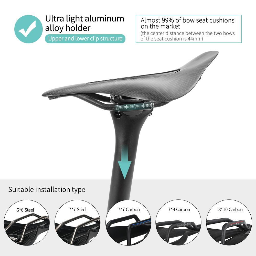 TOSEEK C70 No Logo Carbon Seatpost Light Weight 27.2/31.6mm Matte Black MTB Road Bike Seat Post Seat Tube Bicycle Parts