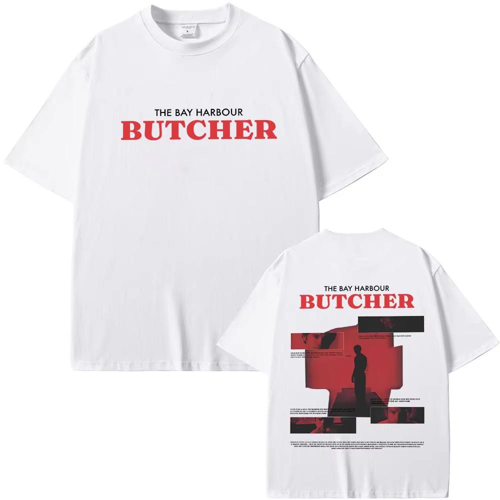 Декстер Морган Мясник из Бэй-Харбора Графическая футболка Мужская Повседневная Хлопковая Футболка Оверсайз Женская Винтажная Футболка для Любителей ТВ-Шоу