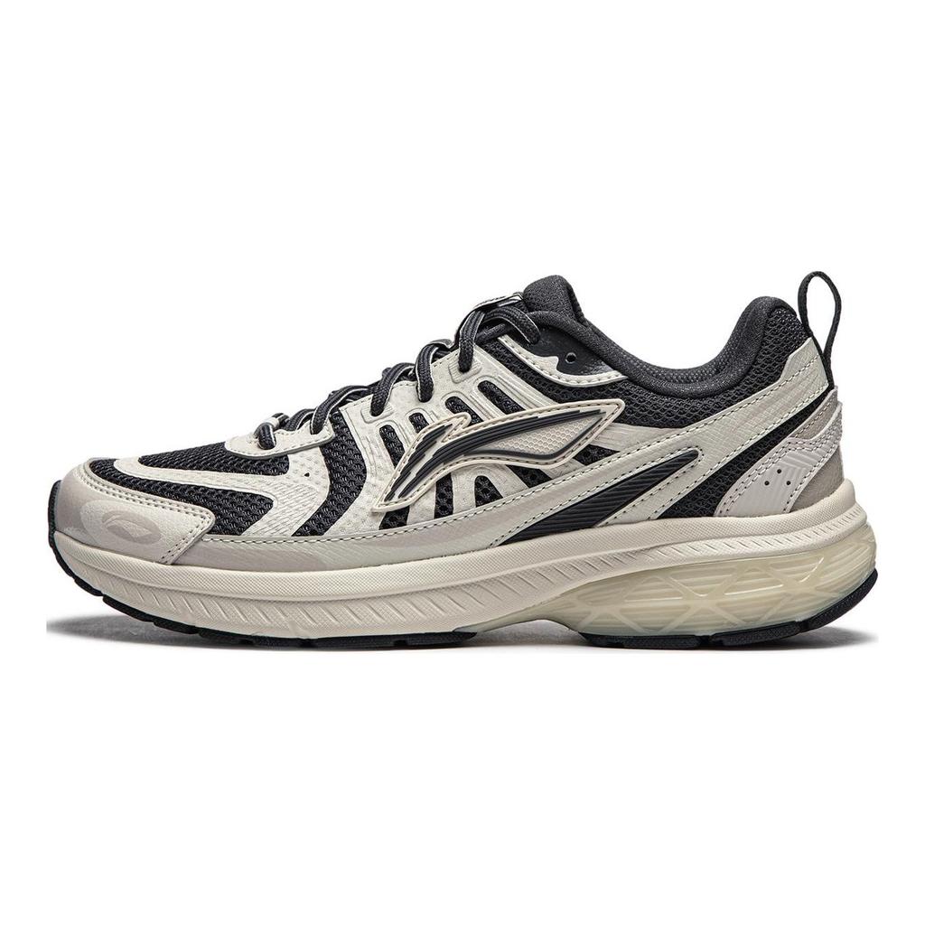Кроссовки женские Li Ning Fuyiao 1.0 V3 Simple Shock Absorbation Low Top, черные, серые ARXU004-4