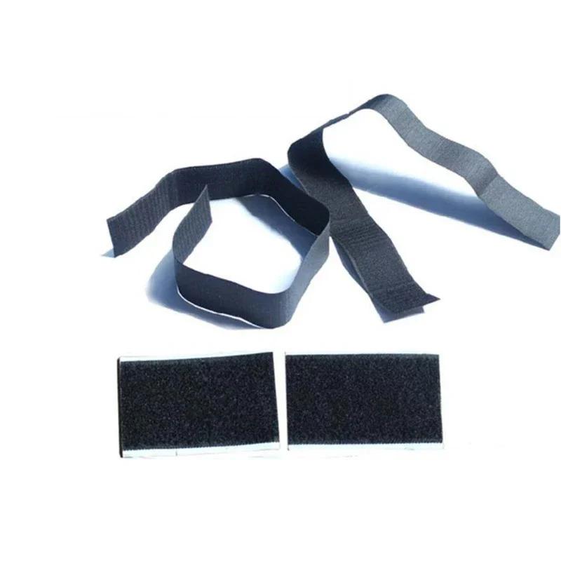 1set Car Trunk Organizer Elastic Fixing Strap Fire Extinguisher Fixing Strap Universal Storage Bracket Velcro Strip Auto Parts