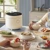 Bear 1.6L Smart Mini Rice Cooker: Quick Cooking, Steamed Rice, Multifunctional for 1-2 People