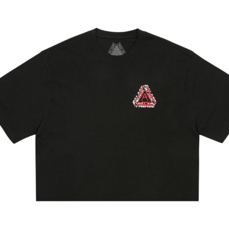 Palace Футболка P3 Lean, черная, унисекс, топы P28TS036