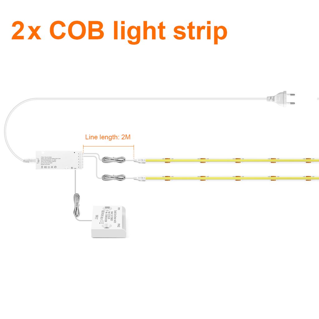 Датчик двери Управление COB Светодиодная лента Лента Гардероб Книжный шкаф Витрина Полка Подсветка под шкаф Лампа ИК Датчик приближения