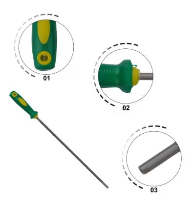 1pcs 4.0/4.8 Round High Carbon Steel Sharpening Chainsaw Saw Chain Files Sharpener Plastic Handle Hand Tools Accessories