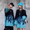 Autumn Winter Couple Sweaters Pullover Knitwear Women Oversized Fashion Harajuku Tops