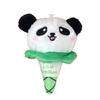 Adorable Mini Panda Plush Toy Keychain Soft Cotton Cute Animal Doll White Green