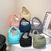 Niche Cloud Bag Women'S Pleated Bubble Hand Bag Down Cotton Clothes Dumplings Messenger Bag