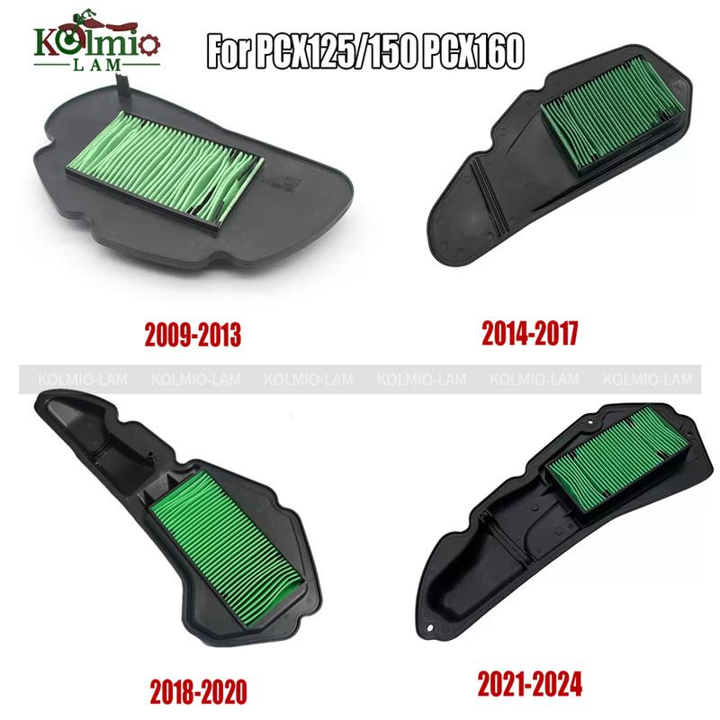 Подходит для 2009 - 2025 Honda PCX125 PCX150 PCX160 Аксессуары для мотоциклов Воздушный фильтр Очиститель впускного тракта PCX 125 150 160 2013 2014 2018