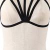 Women Sexy Halter Elastic Bandage Harness Backless Bustier Bra Erotic Underwear