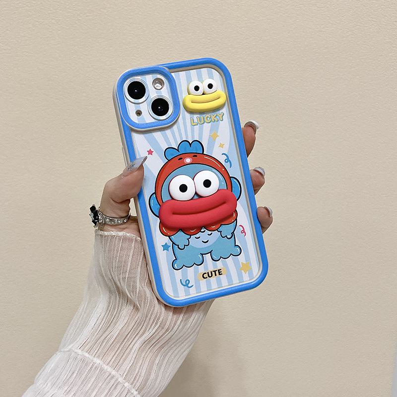 Чехол для телефона с милыми мультяшными куклами для Infinix Smart7, Hot30i и HOT40