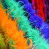 Colorful Ostrich Feather Strips for DIY Dance Costumes & Accessories