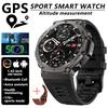 HD Часы Встроенный Двухдиапазонный GPS Умные Часы Мужские Смарт-часы Компас Высотомер Барометрический 5ATM IP69K Водонепроницаемые AMOLED