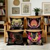 Game Mmonster Hunter Wilds cushion cover For Pillow Printing Sofa Decoration Home Car Room Coffee Shop Office Nordic Simplicity