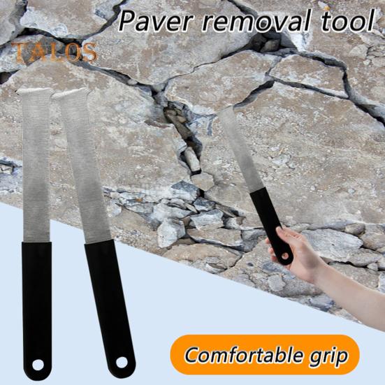 1 пара съемников для тротуарной плитки, съемник для тротуарной плитки со скребком для швов, микрозубцы, захватные пазы, инструмент для извлечения тротуарной плитки для сада, газона, двора, патио, блока для тротуарной плитки