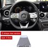 GOX3   Автомобильная эмблема Наклейка на руль Декор Для Mercedes Benz AMG Smart Maybach W204 GLC CLA W205 W203 Внутренние накладки GE538