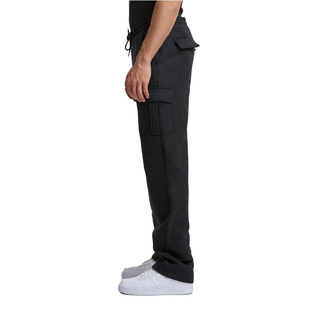 Urban Classics Mens Heavyweight Cargo Straight Leg Sweatpants