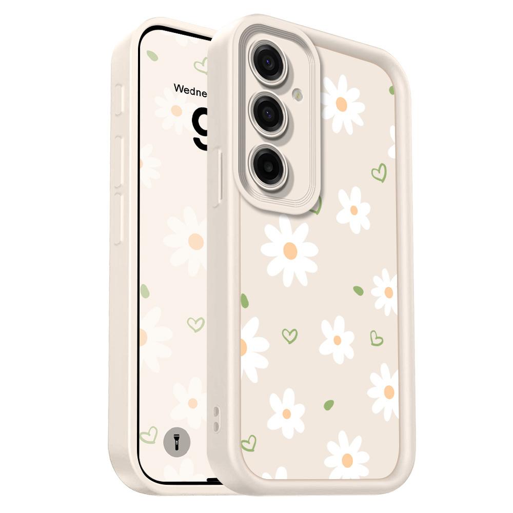 Чехол для телефона 'Плавающие маргаритки' для Samsung Galaxy A37 A17 A07 A56 A36 A26 A16 A06 A55 A35 A25 A15 A05 A05S 4G 5G Лестница Мягкий чехол