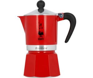 Bialetti Rainbow Espresso Maker 3 Cups Red