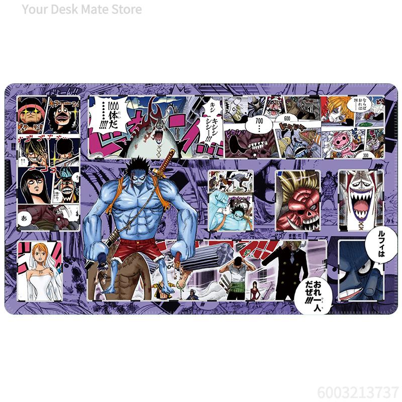 Аниме One Piece OPCG Игровой Аксессуар Серия Комиксов Игровой Коврик Perona Yamato Luffy Reiju Коллекция Подарки Игрушки