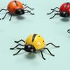 Outdoor Decorations Wall Sculptures Statues Cute Metal Ladybugs Wall Art Garden Wall Decor 3D