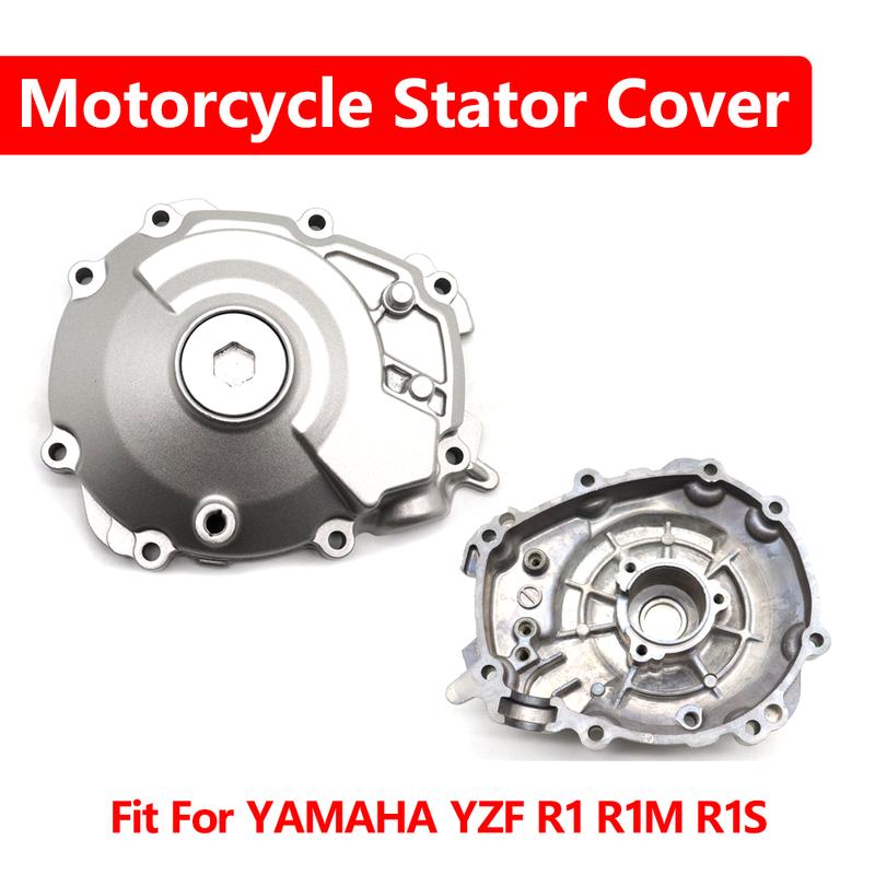 Подходит для YAMAHA YZF R1 R1M R1S 2015 2016 2017 2018 2019 2020 2021 22-24 Мотоциклетные аксессуары Крышка статора двигателя Картер