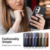 iPhone 17 Magnetic Card Holder Case with Anti-Lost Strap & Drop-Proof Cover, Compatible with 15 Pro & 16 Pro Models