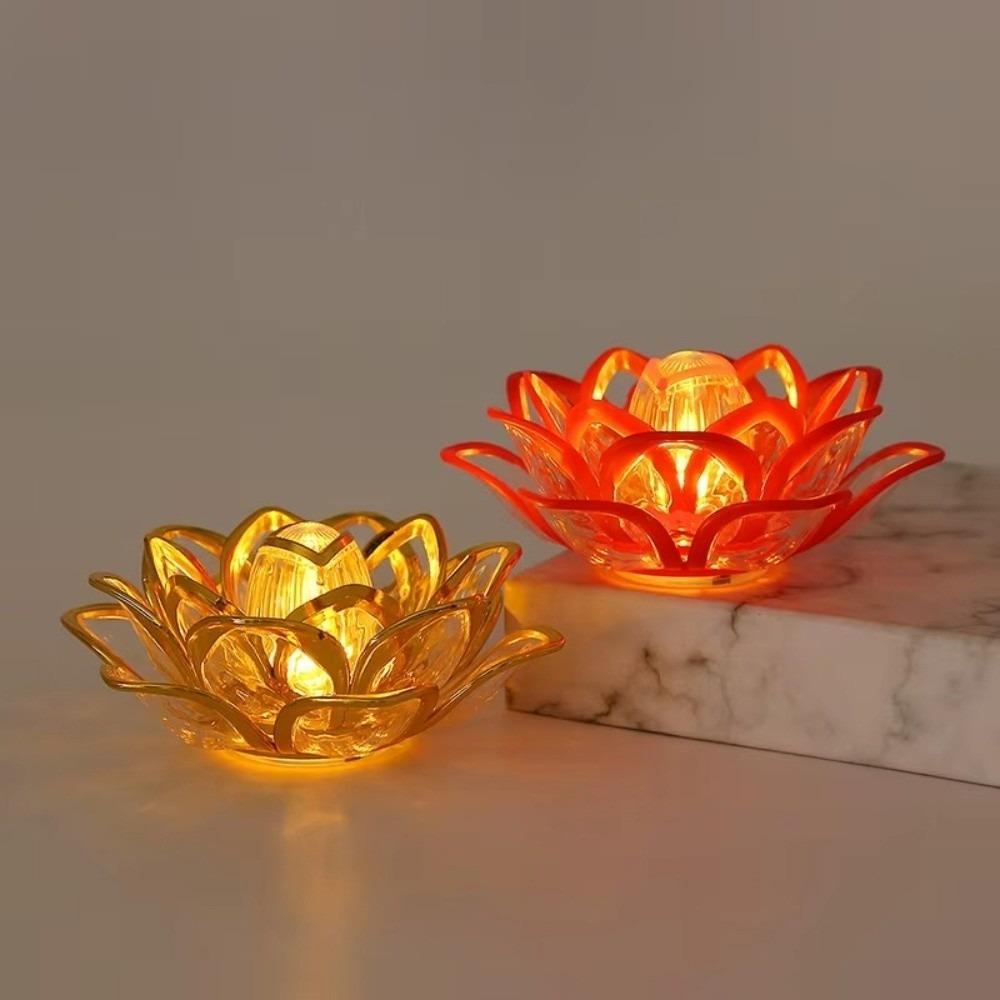 Atmosphere Lighting Electronic Candle Light Battery Operated Night Light Meditation