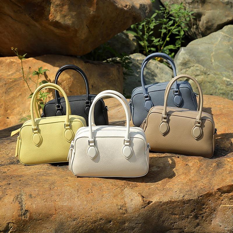 Кожаная премиальная сумочка новая весенне-летняя мини кроссбоди на плечо сумка-подушка подмышечная женская сумка