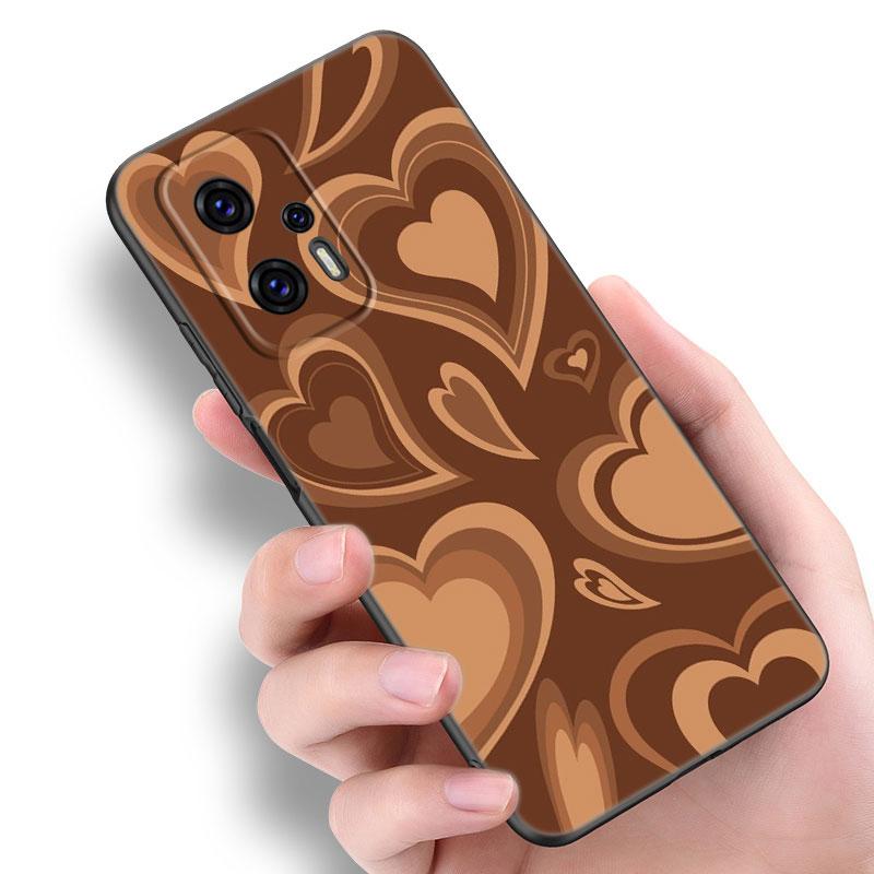Чехол для телефона Heart Love Coffee для Xiaomi POCO F2 F3 M2 M3 M4 X3 X4 Pro NFC F4 GT 5G F1 X2 C3 C31 C40 M5S Мягкий ТПУ Черный чехол