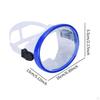 Взрослые маска для снорклинга с одним стеклом, овальной формы для водных видов спорта