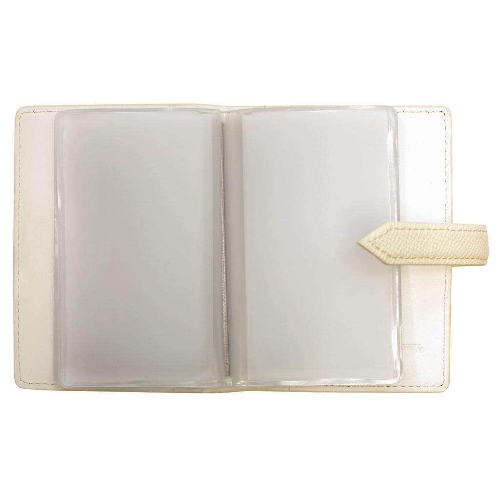 Franklin Planner Color Noblesse II Card Holder, Ivory, 63813