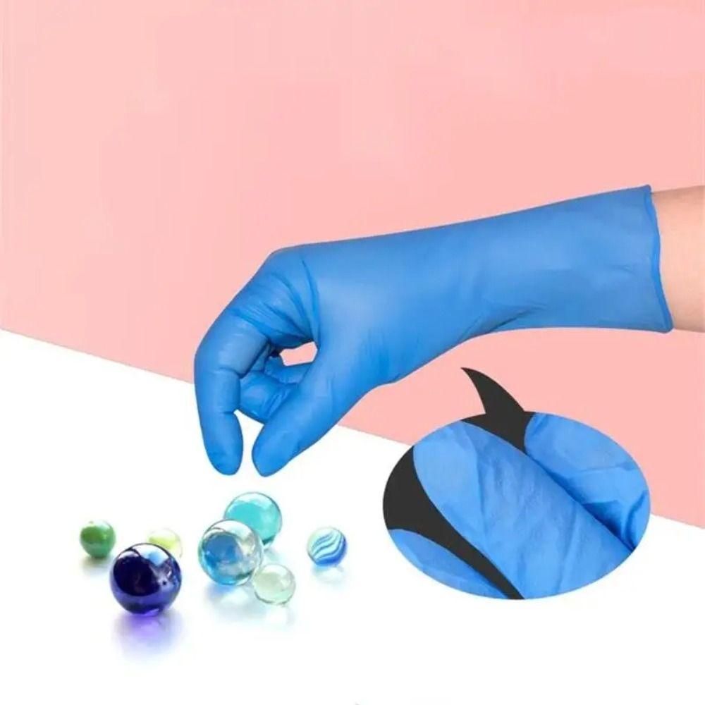 5 Pairs Latex Free Disposable Nitrile Gloves Multipurpose Cooking Gloves New Food Service Gloves
