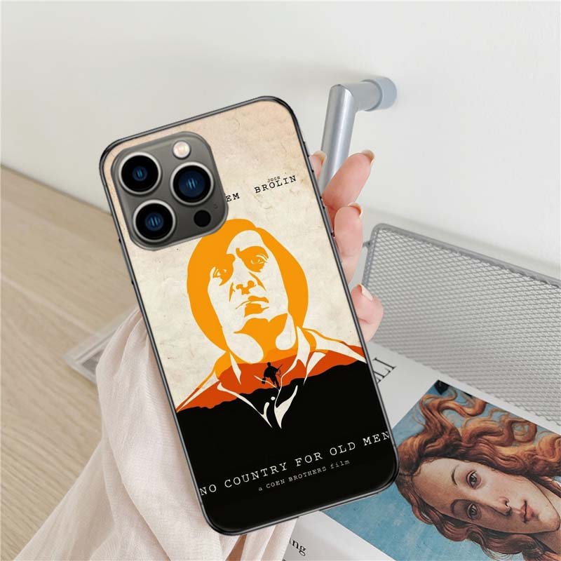 Actor J-Javier Bardem Phone Case For Iphone 17 Air 16 15 Pro Max 14 Plus 16E Coque 13 Pro 12 Mini 11 Clear Cover Silicone Cute S