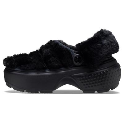 Клоги Stomp стеганые 'Черные' Женские