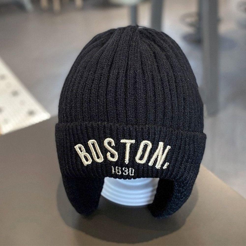 Шерстяная шапка с защитой ушей Мягкие детские наушники Шапка Детская одежда Детская шапка Малыш