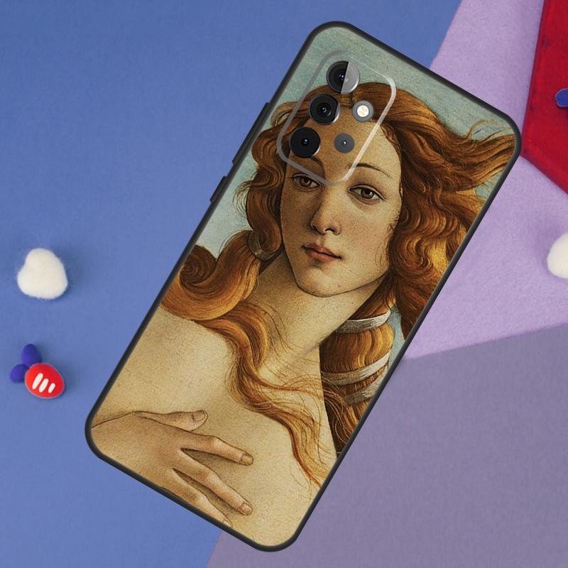 Художественная картина Рождение Венеры Чехол для Samsung Galaxy A52 A53 A33 A13 A34 A54 A14 A35 A55 A15 A56 A36 A26 A16 A06 A22 A32