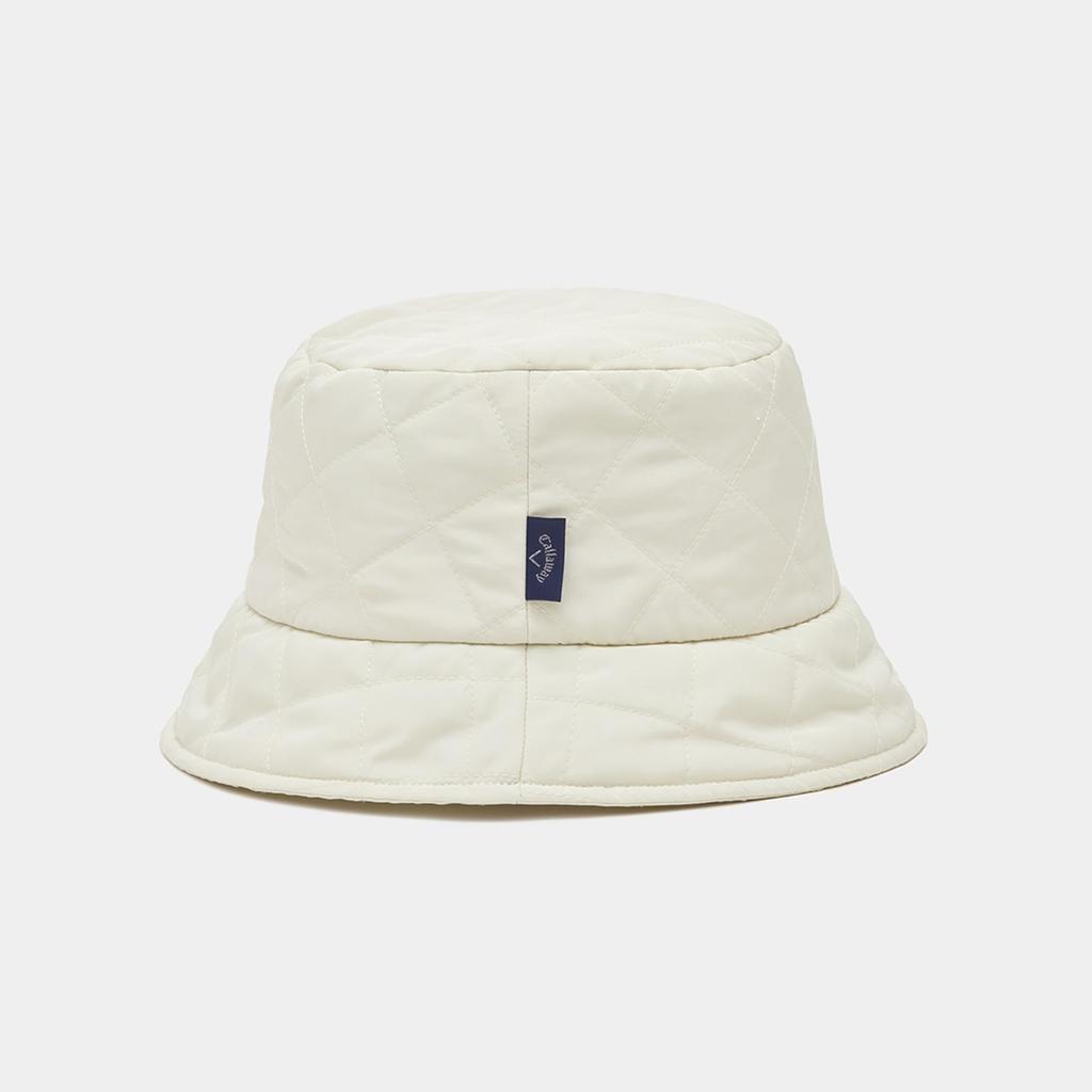[Callaway] Women's Bucket Hat (Quilted)  Golf Hat  C24291216 1030White
