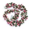 45 Flowers 7Ft Artificial Silk Rose Flower Hanging Garland Vine Wedding Decor UK