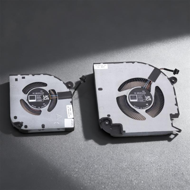 Вентилятор CPU GPU для ноутбуков Охлаждающий вентилятор DC5V 4Pin 4 провода Охладители Для ноутбуков 7620 0V7R3C Часть