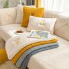 Winter Lamb Wool Thickened Plush Seat Cushion Non-Slip Leather Sofa Cover High-Grade Nordic Simple Sofa Cushion Winter Model
