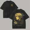 Ne OnePiece Graphic T Shirt Men Women Vintage Washed Short Sleeve Tee Summer 2026 Y2k Anime Print Streetwear Casual Tops