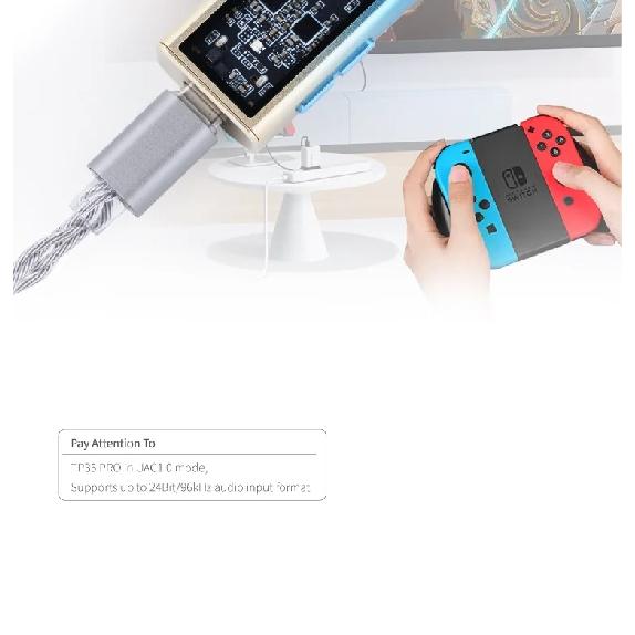 EPZ TP35 Pro Донгл Type C USB ЦАП Аудио HiFi Декодер Портативный Аудио Усилитель для Наушников CS43198X2 Декодер Поддержка Эквалайзера Микрофон Звонки