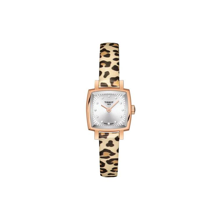 Tissot Le Ai Collection Женские часы с кварцевым механизмом 30м водозащитой 20мм Серебристый циферблат T058.109.37.036.00