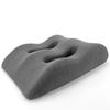 Memory Foam Leg Elevation Pillow: Foot Rest, Pressure Relief, Back Support for Bed and Pregnancy