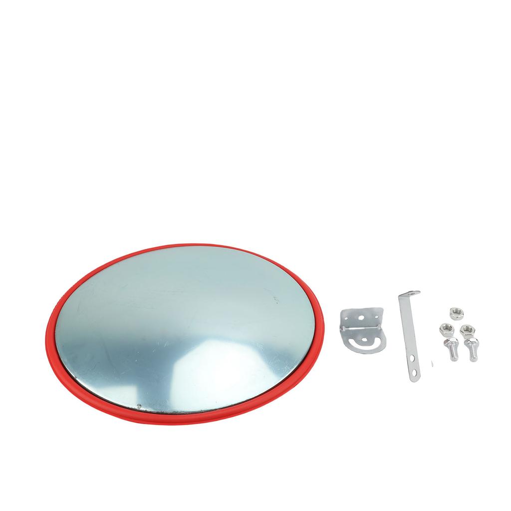 18 Inch Convex Mirror PC PP Wide Angle View Blind Spot Security Mirror Traffic Safety Mirror for Garage Shop Store