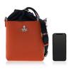 Vivienne Westwood Vivienne Westwood Saffiano Drawstring Crossbody Bag 52040037 L001n F401