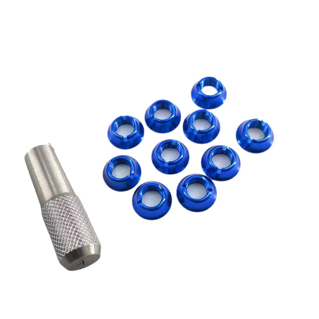 Aluminum Alloy Multicolor Control Switch 1wrench with 12 Nuts for RadioLink FUTABA JR/Frsky Accessories