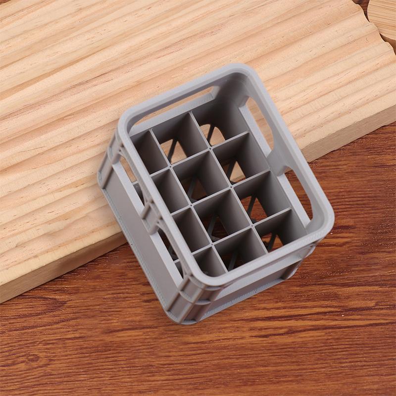 3D-печатная коробка для хранения аккумуляторов DIY пивной ящик Нет. 5 АА Нет. Складываемая корзина для хранения 7 батареек ААА